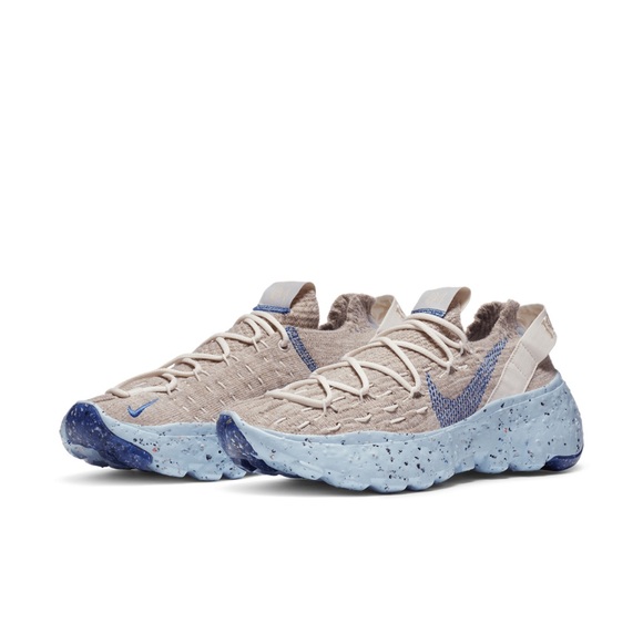 Nike Women's Athletic Shoes in Tan and Blue Space Hippie 04 - Picture 1 of 11